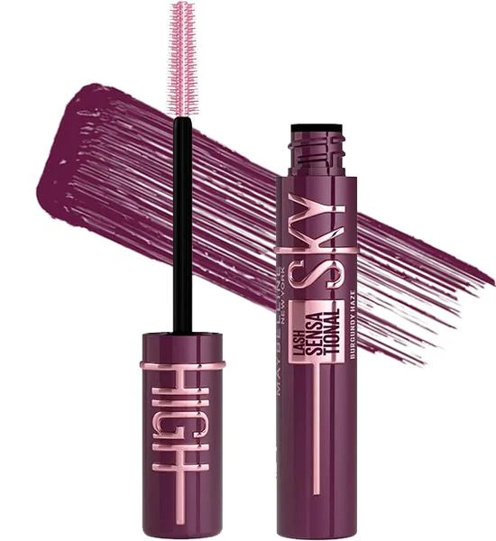 预计3周后发货 Maybelline Mascara Sky High Burgundy Haze 1