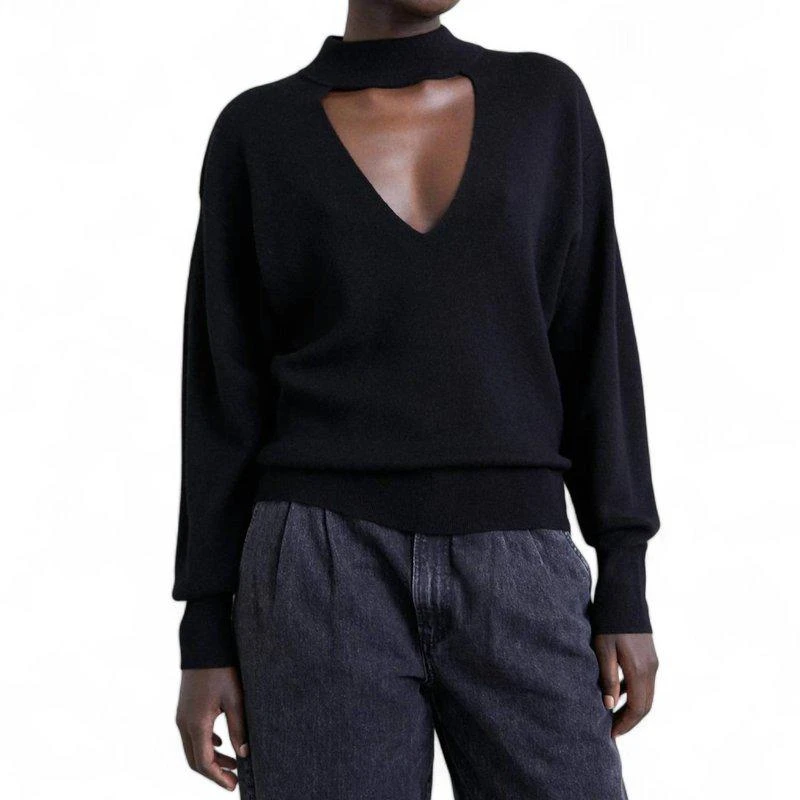 IRO Zoela Sweater In Black 2