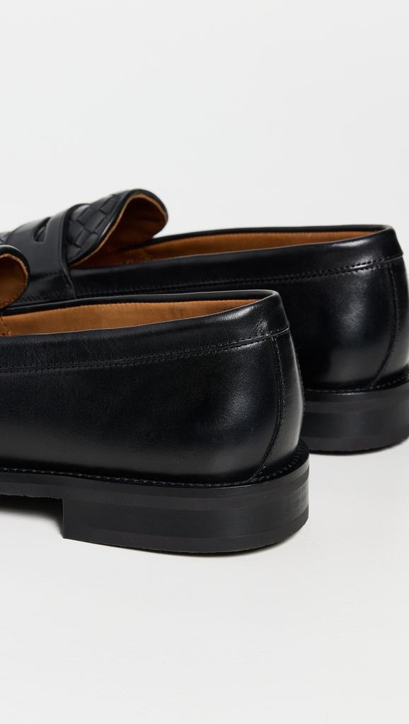 Allen Edmonds Como Woven Leather Loafers