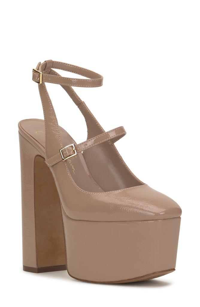 Jessica Simpson Pialley Ankle Strap Platform Pump