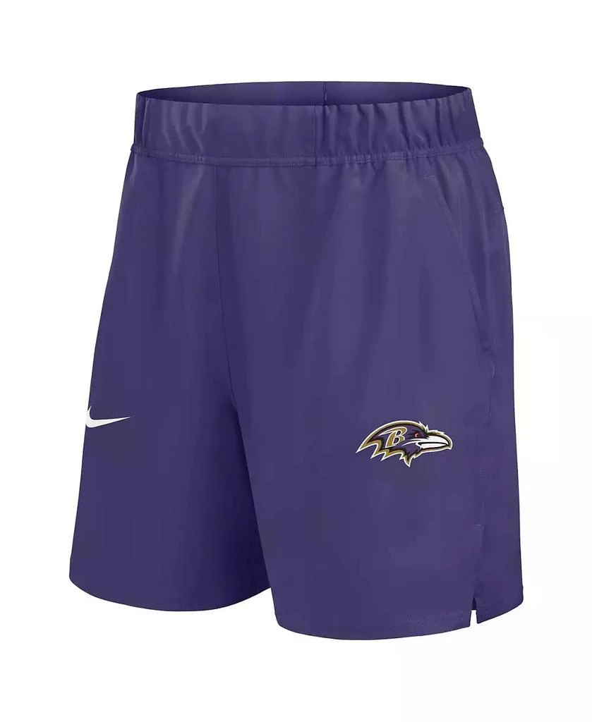 NIKE Men's Purple Baltimore Ravens Blitz Victory Performance Shorts 2