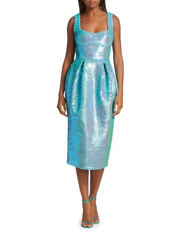 midi london dress Parina
