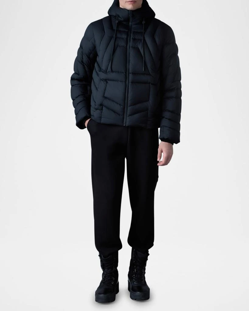 Mackage Men's Luke Geometrical Quilt Jacket 2