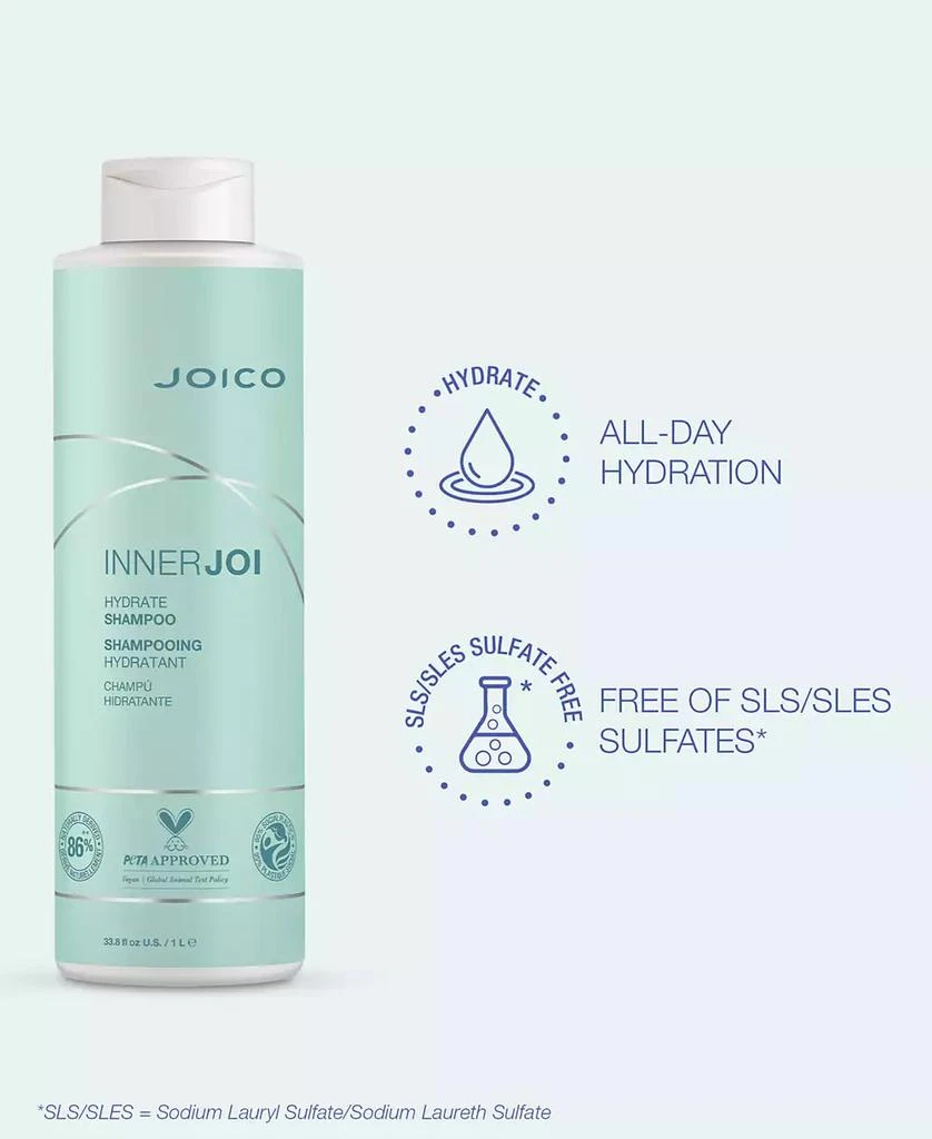 JOICO Inner Joi Hydrate Shampoo, 33.8 oz. 5