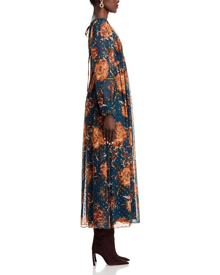 AQUA Moody Floral Maxi Dress - Exclusive 4