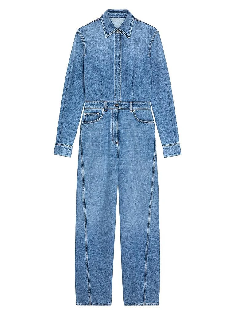 Givenchy Jumpsuit in Washed Denim 1