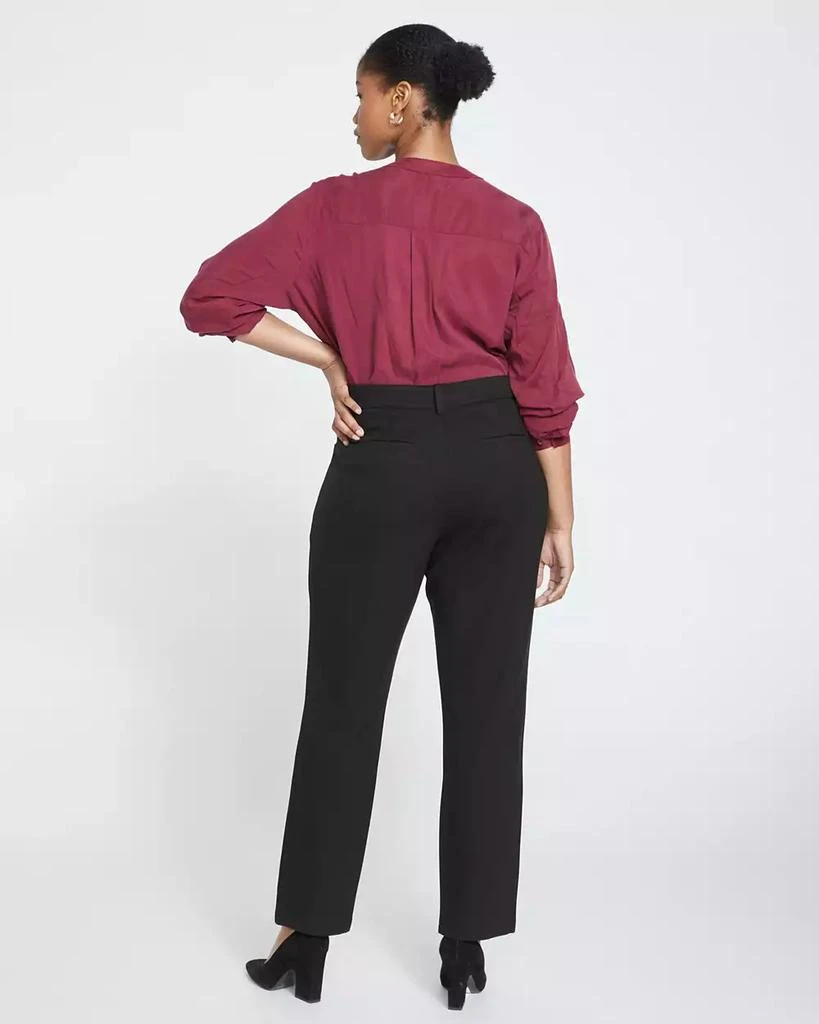 Universal Standard Plus Size Long Cigarette Ponte Pants 4