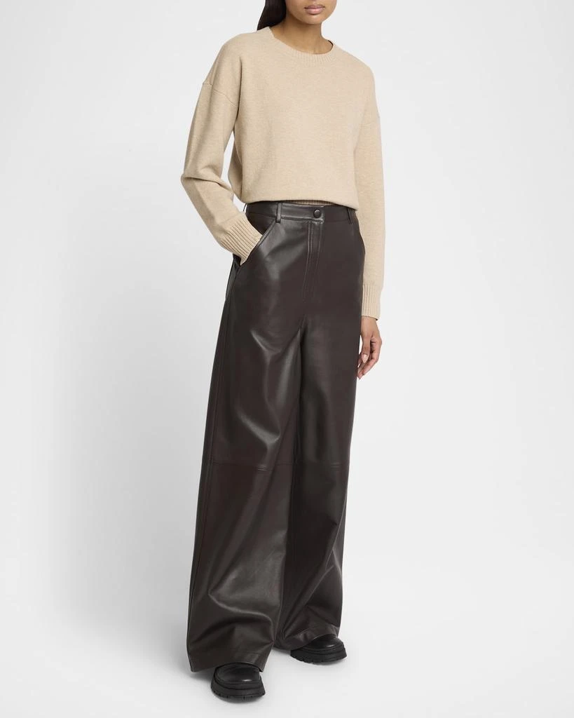 Yves Salomon Leather Pants 3