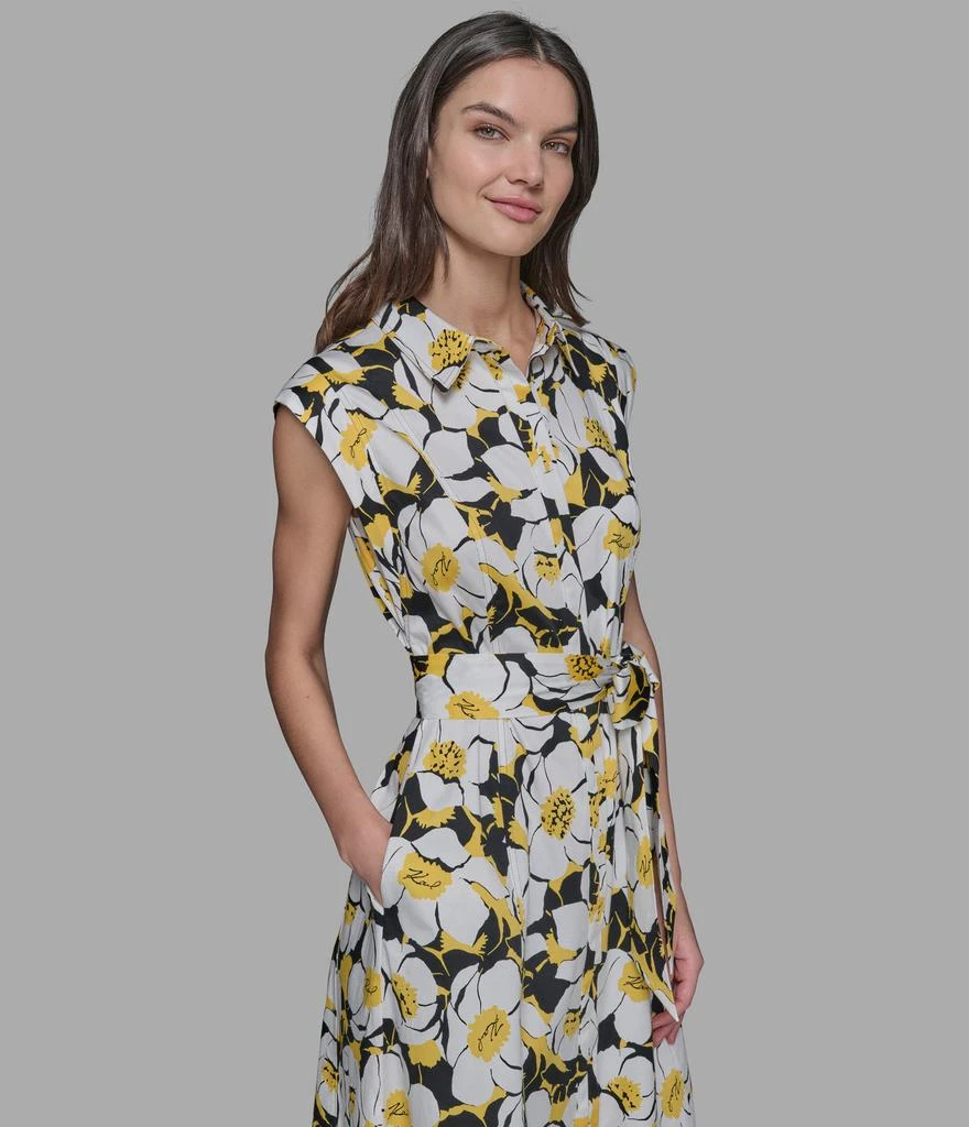 Karl Lagerfeld Paris FIT & FLARE FLORAL DRESS 5