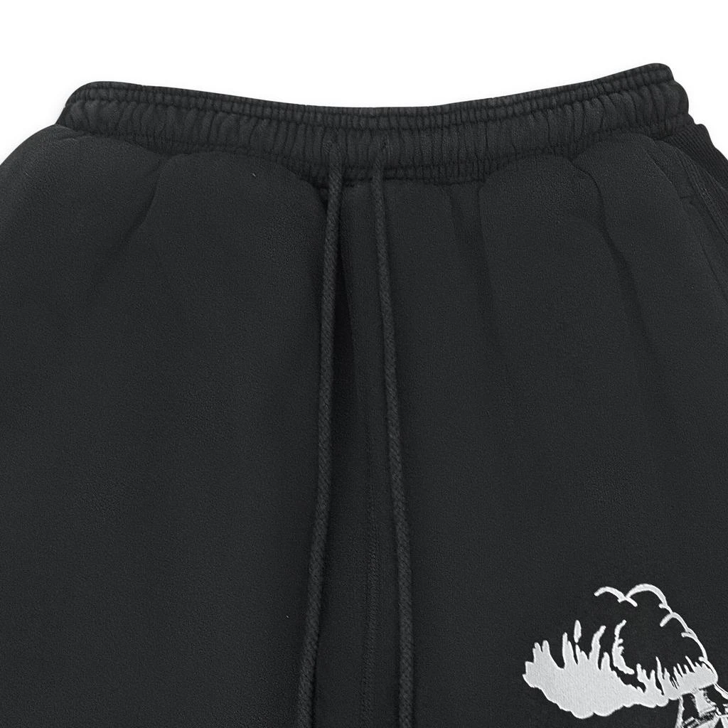 Warren Lotas TRAINING BLACK SWEATSHORTS 3