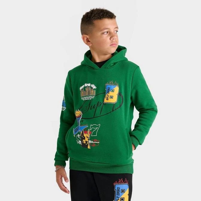 SUPPLY & DEMAND Kids' Supply & Demand Tippet Pullover Hoodie 1