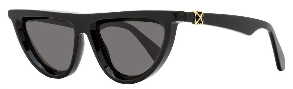 Shop Unisex Cat Eye Jasper Sunglasses OERI13V 1007 Black  display picture 3