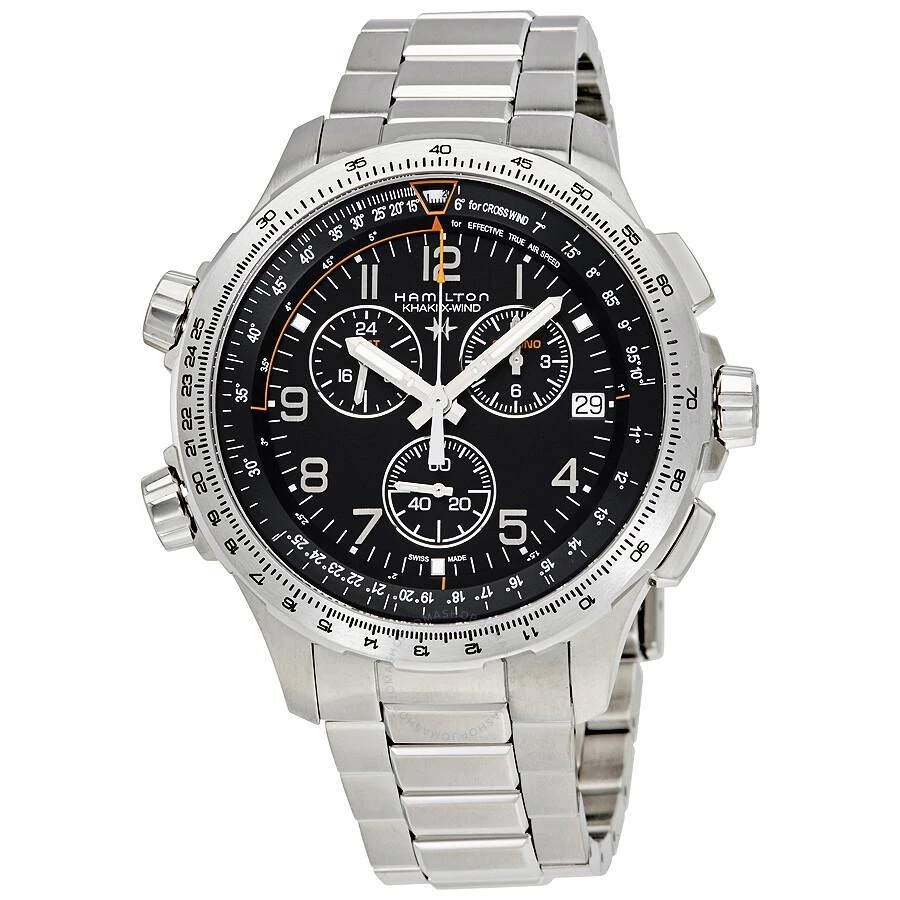 Hamilton Khaki Aviation X-Wind Chronograph Men's Watch H77912135 1