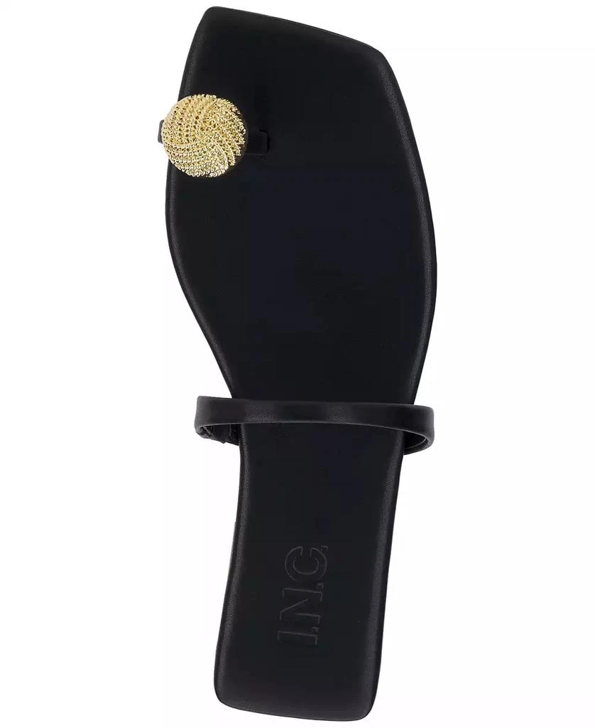 INC International Women's Yitta Embellished Flat Sandals, Exclusively at Macy's 4