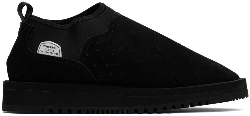 SUICOKE Black RON-Swpab-MID Loafers 1