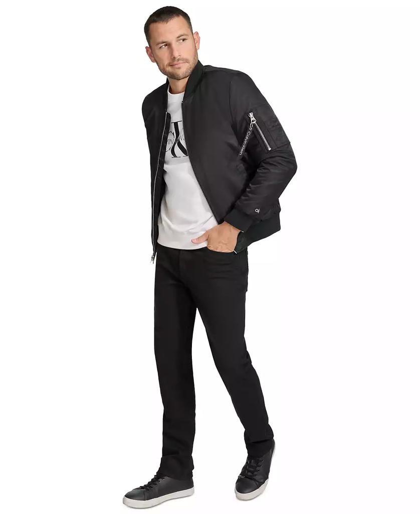 Calvin Klein Men's Classic MA-1 Nylon Bomber Jacket Calvin Klein Men's Classic MA-1 Nylon Bomber Jacket