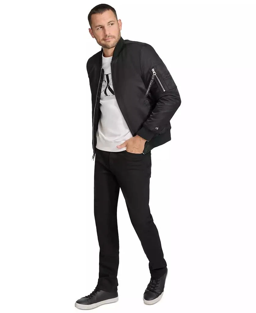 Calvin Klein Men's Classic MA-1 Nylon Bomber Jacket 5