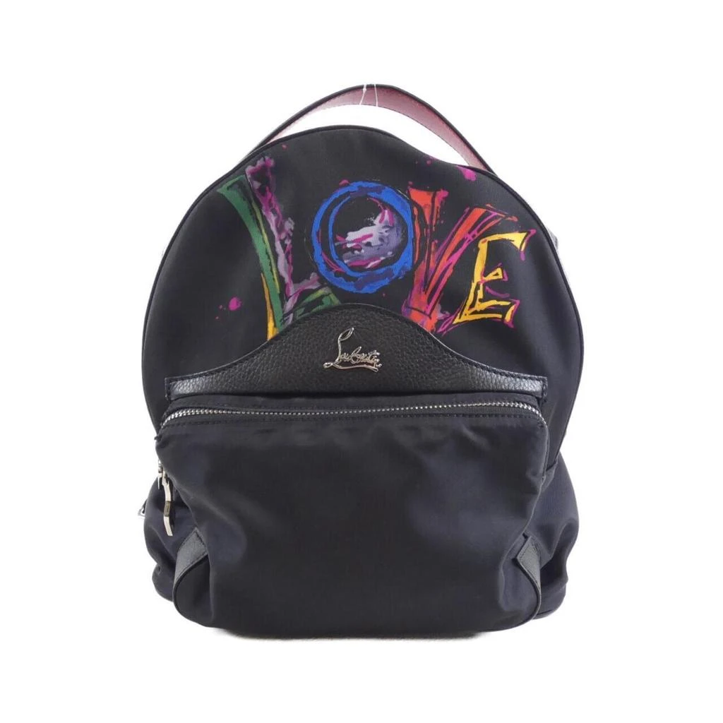 Christian Louboutin Nylon Leather Backpack (Pre-Owned) 1