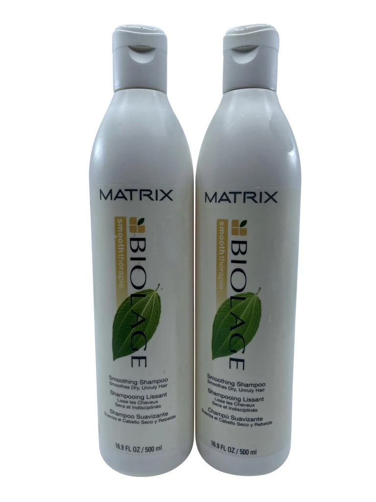 MATRIX Biolage Smoothing Shampoo Dry 
Unruly Hair 16.9 OZ Set of 2