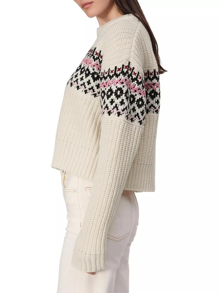 Rag & Bone Leigh Fair Isle-Style Crewneck Sweater 4