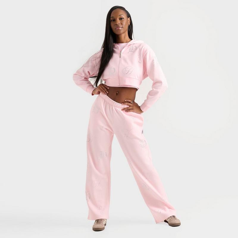 Hoodrich Women's Hoodrich Crystal Wide Leg Jogger Pants