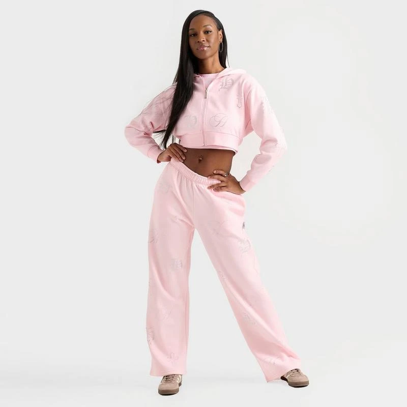 Hoodrich Women's Hoodrich Crystal Wide Leg Jogger Pants 2