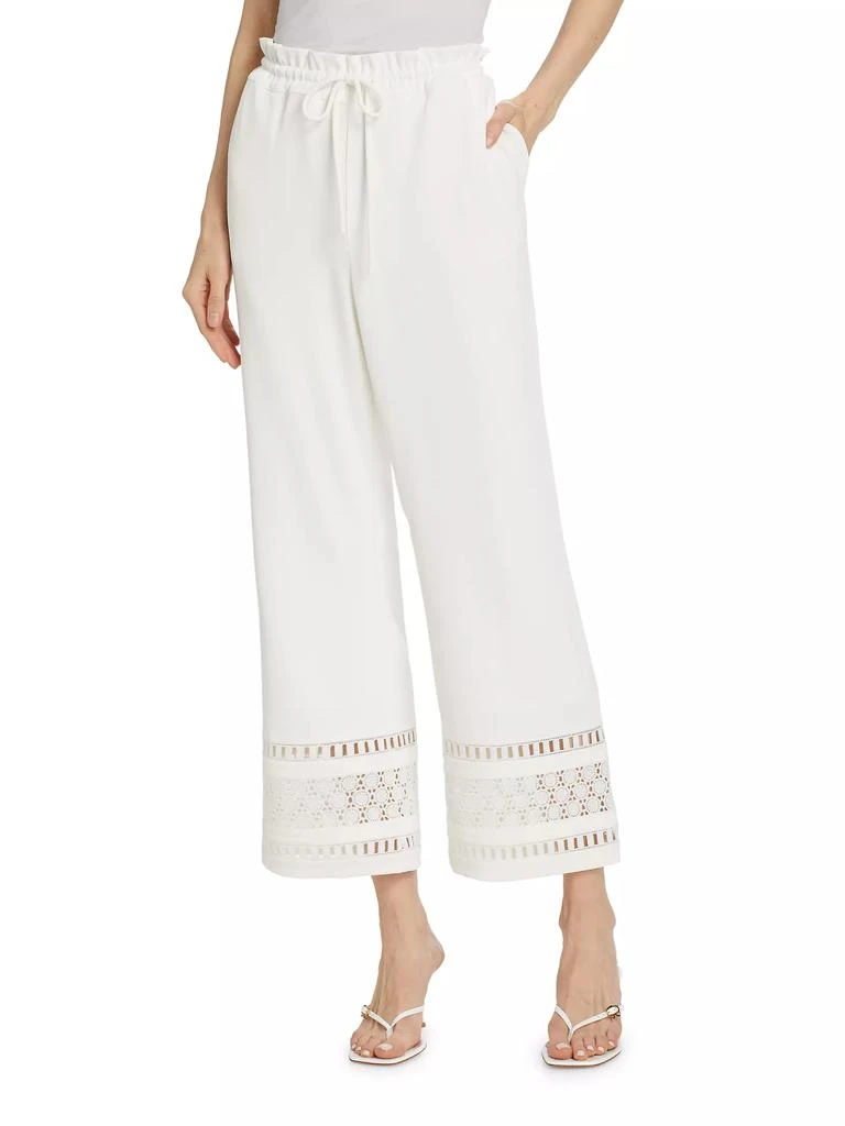 Generation Love Rosa Lace-Trimmed Straight-Leg Pants 3