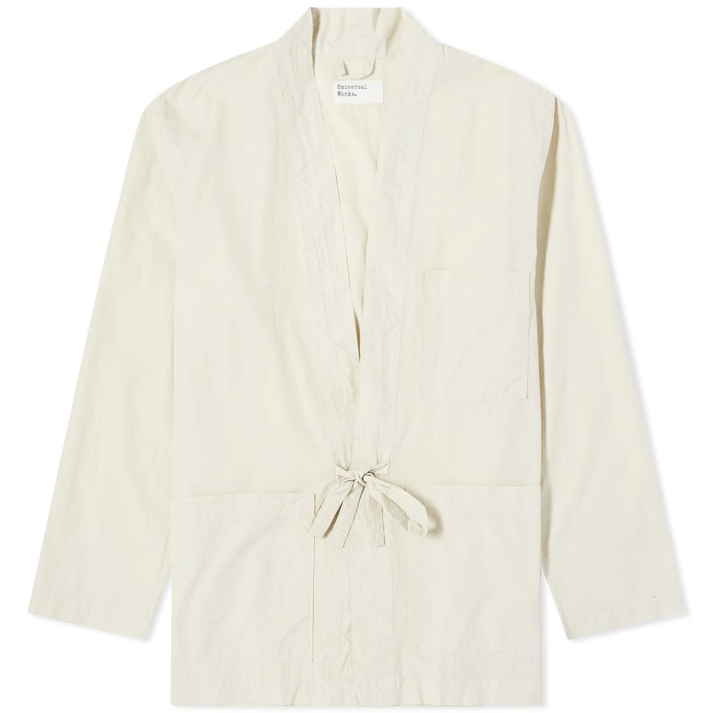 Universal Works Universal Works Organic Poplin Tie Front Jacket