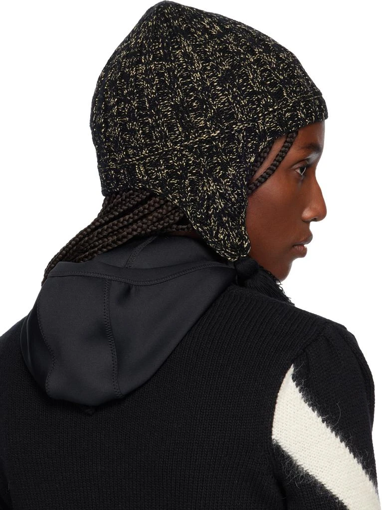 Valentino Black Wool Beanie 3