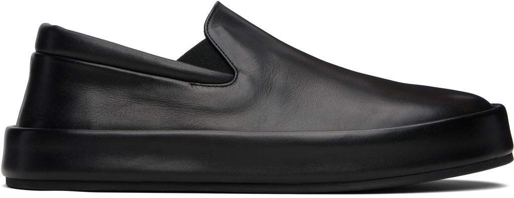 Marsèll Black Cassapelle Slip-On Sneakers