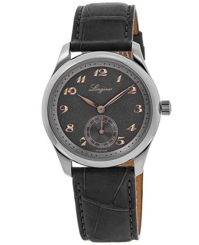 Longines Longines Master Collection Special Edition Grey Dial Leather Strap Men's Watch L2.843.4.63.2 1