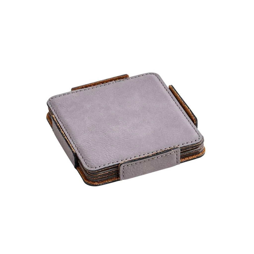 Creative Gifts International Creative Gifts International - Leatherette Coasters - Set Of 4 2