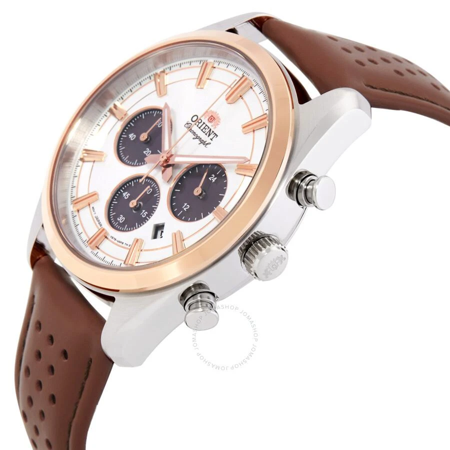 Orient Star Contemporary Chronograph White Dial Men's Watch RATX0306S10B 2