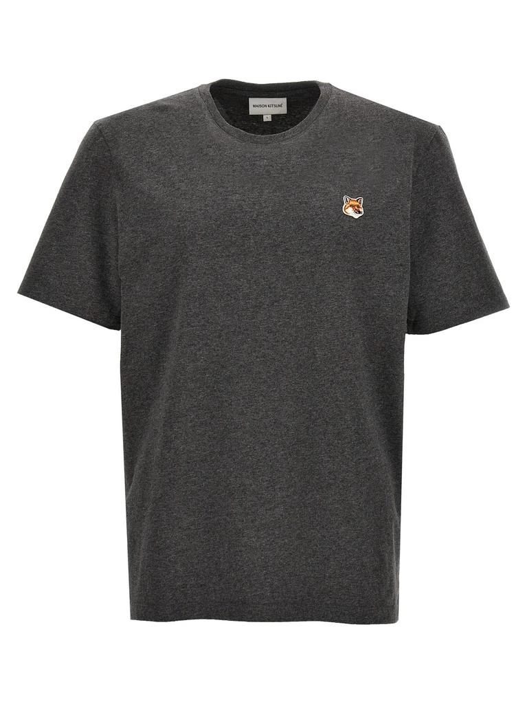 Maison Kitsune Maison Kitsuné Fox Head Patch Crewneck T-Shirt 1