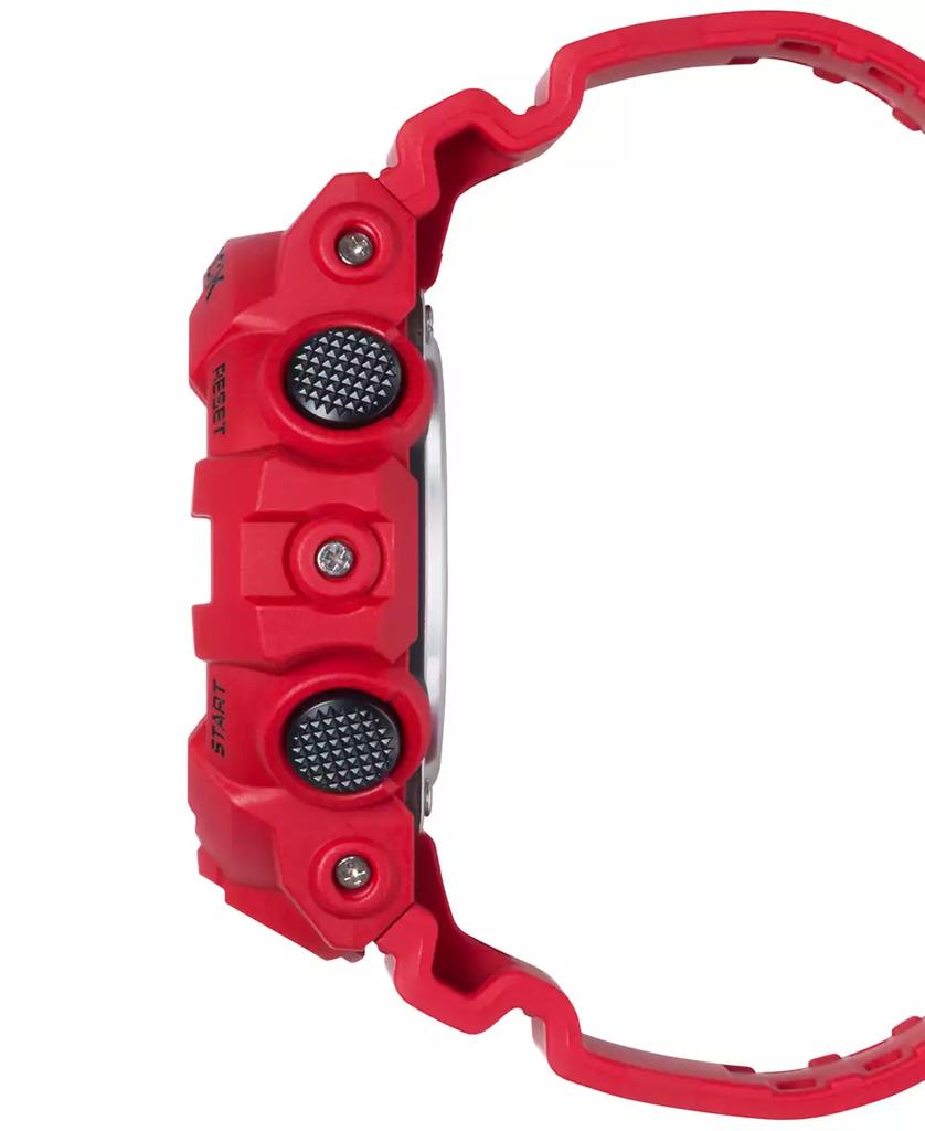 G-Shock Men's Analog-Digital Red Resin Strap Watch 53x58mm GA700-4A