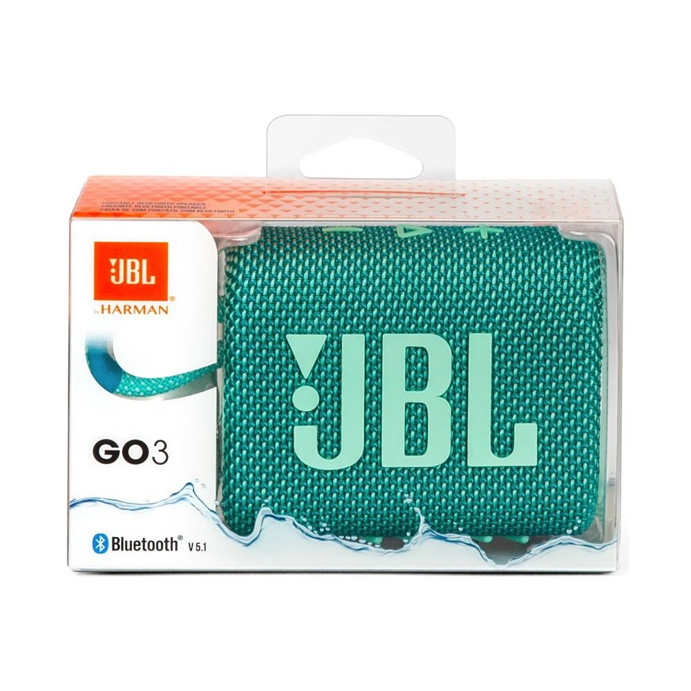 JBL GO 3 Teal Portable Bluetooth Speaker 7