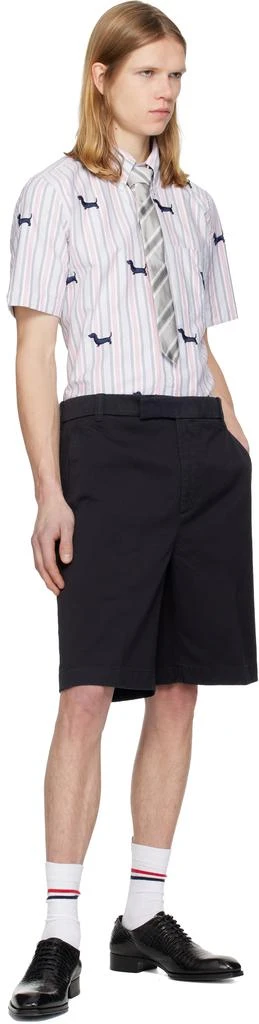 Tom Ford Black Shiny Printed Croc Elkan Oxfords 6