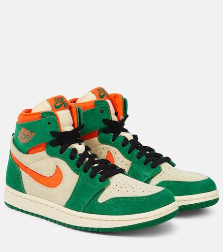 NIKE Air Jordan 1 suede high-top sneakers