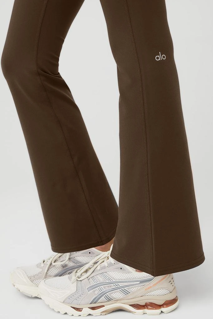 Alo Airbrush High-Waist 7/8 Bootcut Legging - Espresso 4