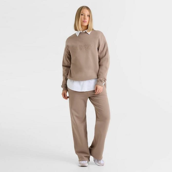 DAILY SZN Women's DAILYSZN Shadow Wide-Leg Jogger Pants 2