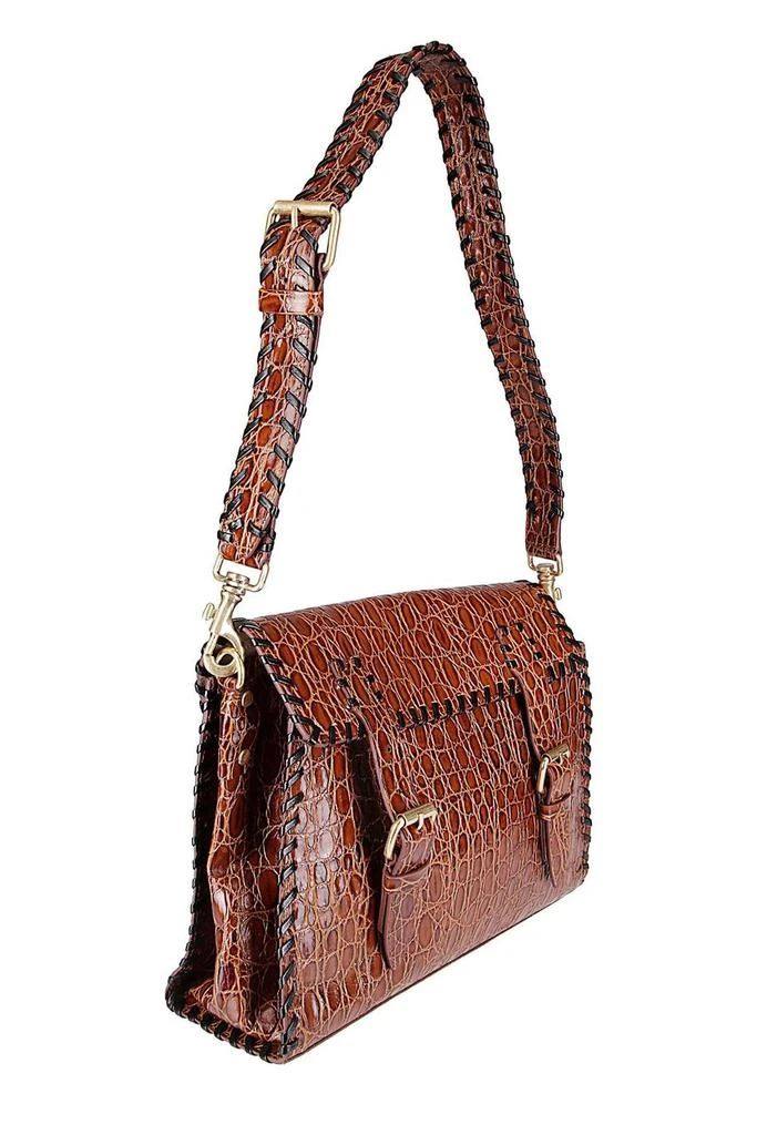 Dries Van Noten Dries Van Noten Embossed Shoulder Bag 3