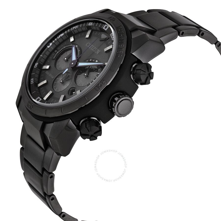 Citizen Ecosphere Eco-Drive Black Dial Men's Watch CA4184-81E