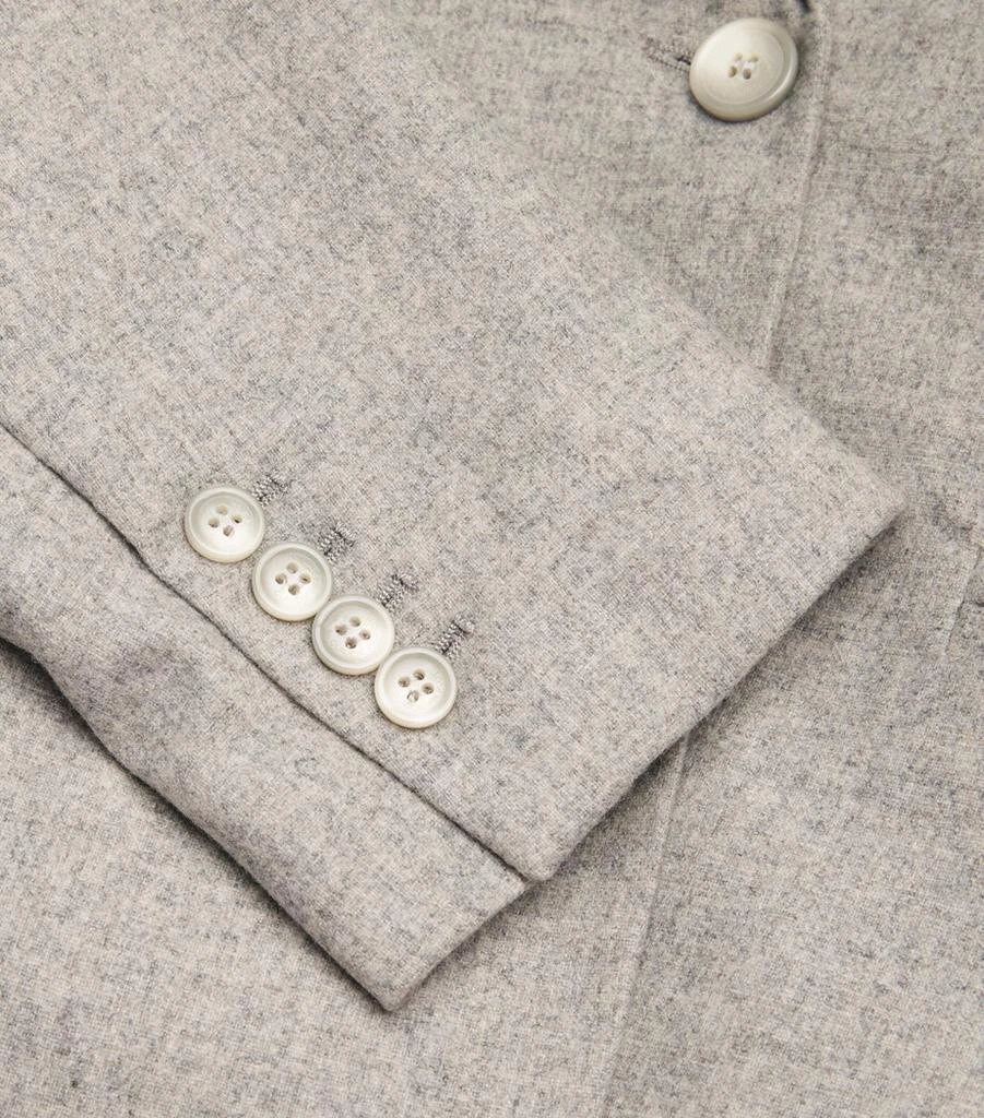 Claudie Pierlot Wool-Blend Single-Breasted Blazer 5