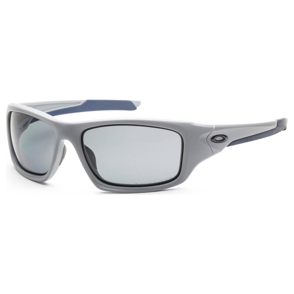 Oakley Oakley Valve Men's Grey Rectangular Polarized Sunglasses