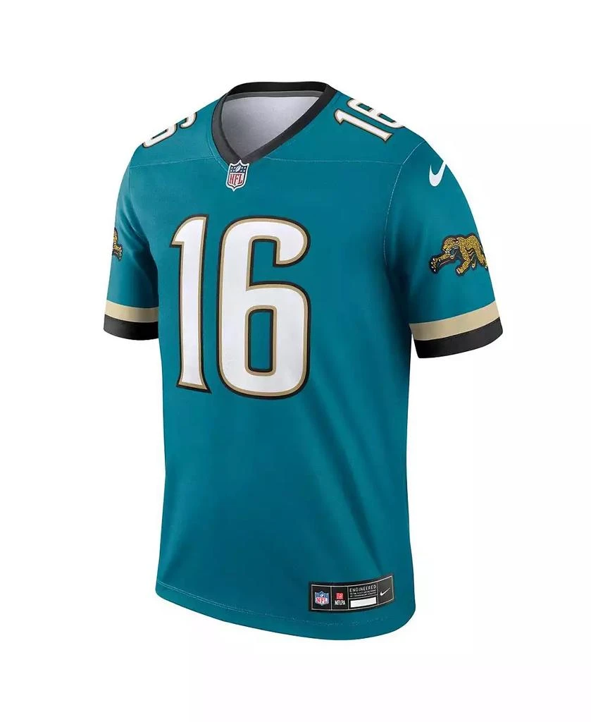 NIKE Men's Trevor Lawrence Teal Jacksonville Jaguars Prowler Throwback Legend Jersey 3