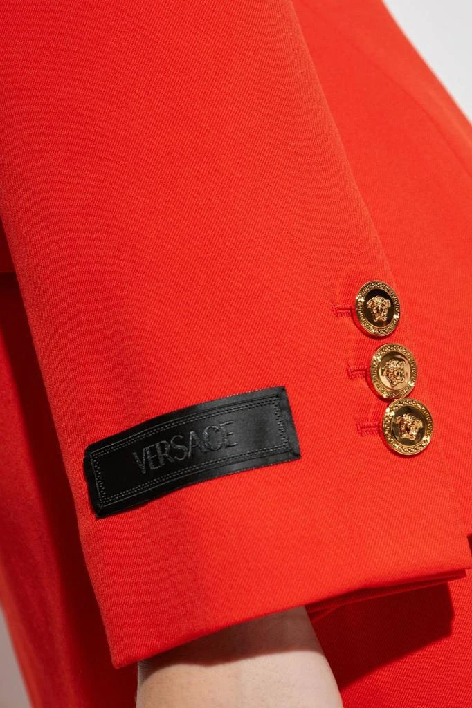 Versace Versace Single-Breasted Tailored Blazer 5