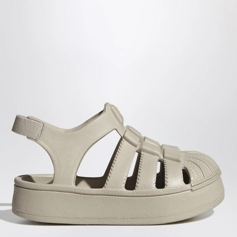 Adidas Beige Superstar sandals 1