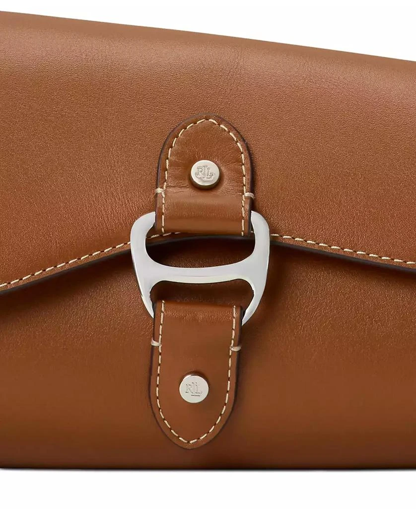 Ralph Lauren Leather Medium Tasha East-West Bag 8