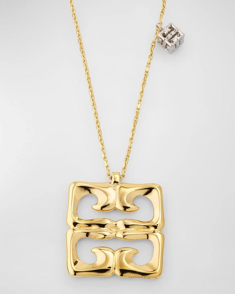 Givenchy 4G Liquid Golden Pendant Necklace 1