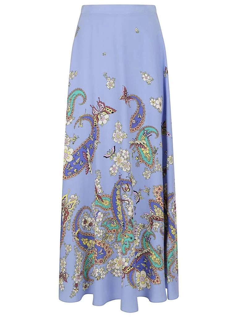 ETRO Ankle-Length Silk Skirt 2